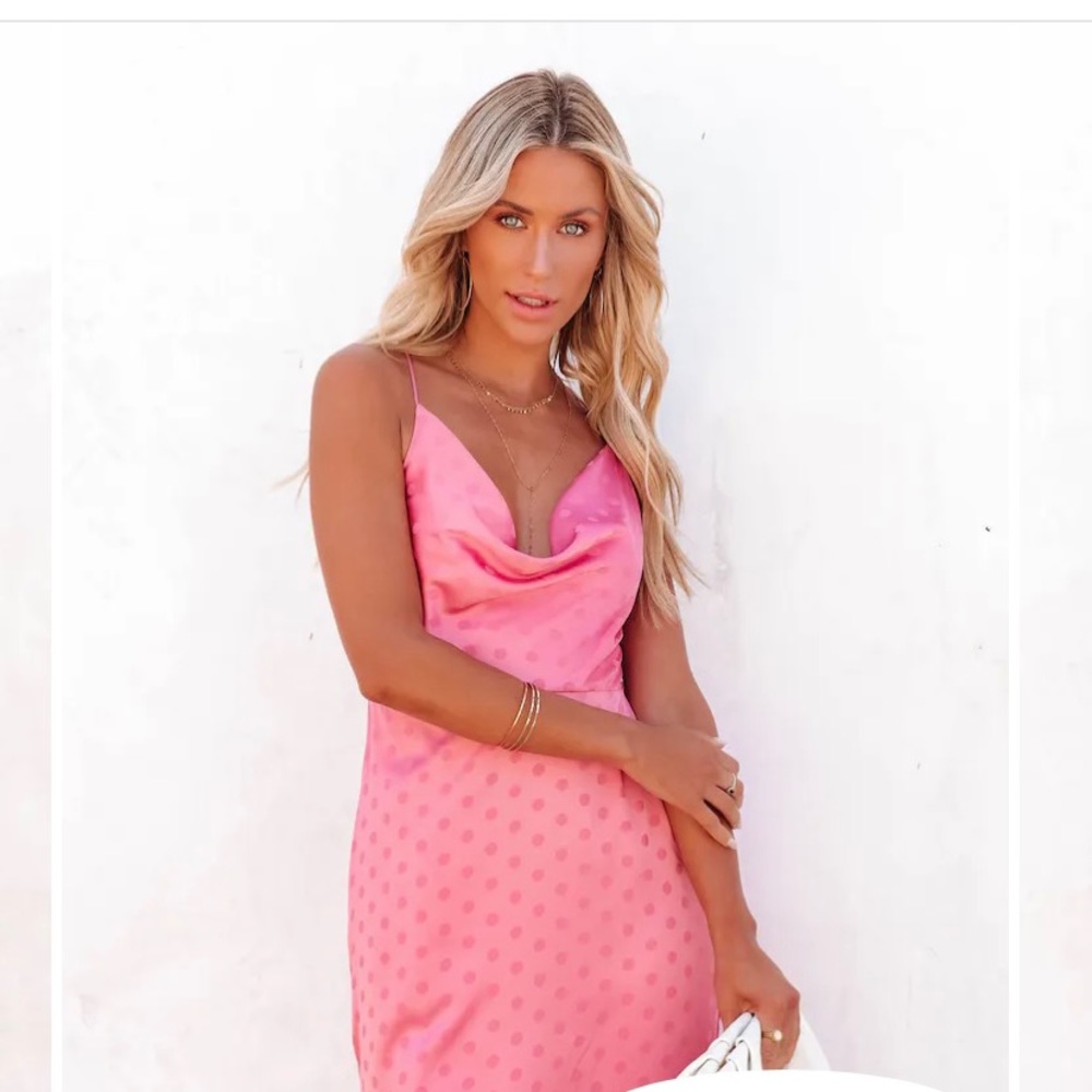 Vici Satin Slip dress size Medium.